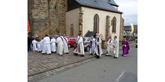 Festgottesdienst zum 50jahrigen Priesterjubiläum von Stadtpfarrer i.R. Geistlichen Rat Ulrich Trzeciok (Foto: Karl-Franz Thiede)